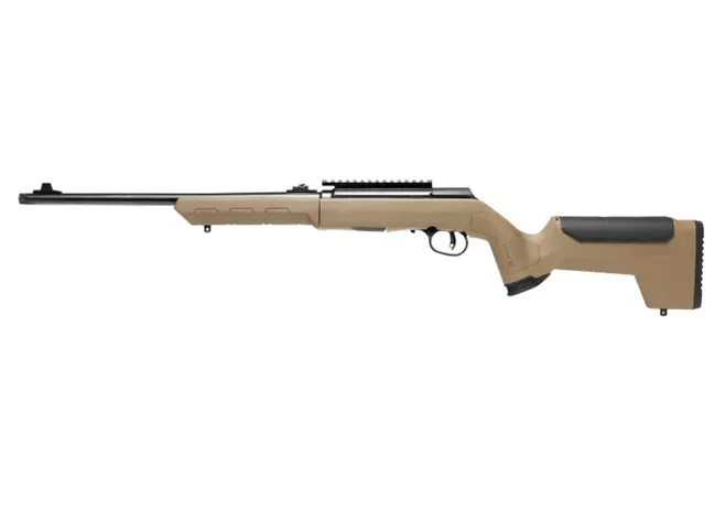 Гвинтівка малокаліберна Savage A22 Takedown кал .22 LR 18" 1/2"-28 FDE Фото 2